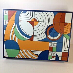 NEW Frank Lloyd Wright Hoffman House Rug Design 1000 Piece Puzzle